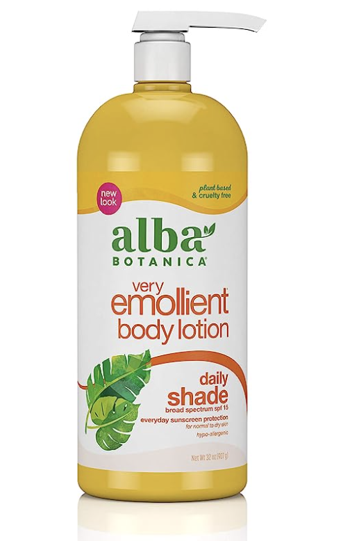 body moisturizer with SPF