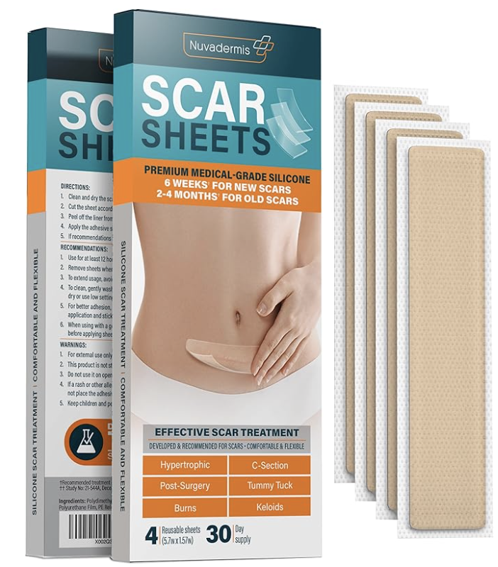Silicone Scar Sheets
