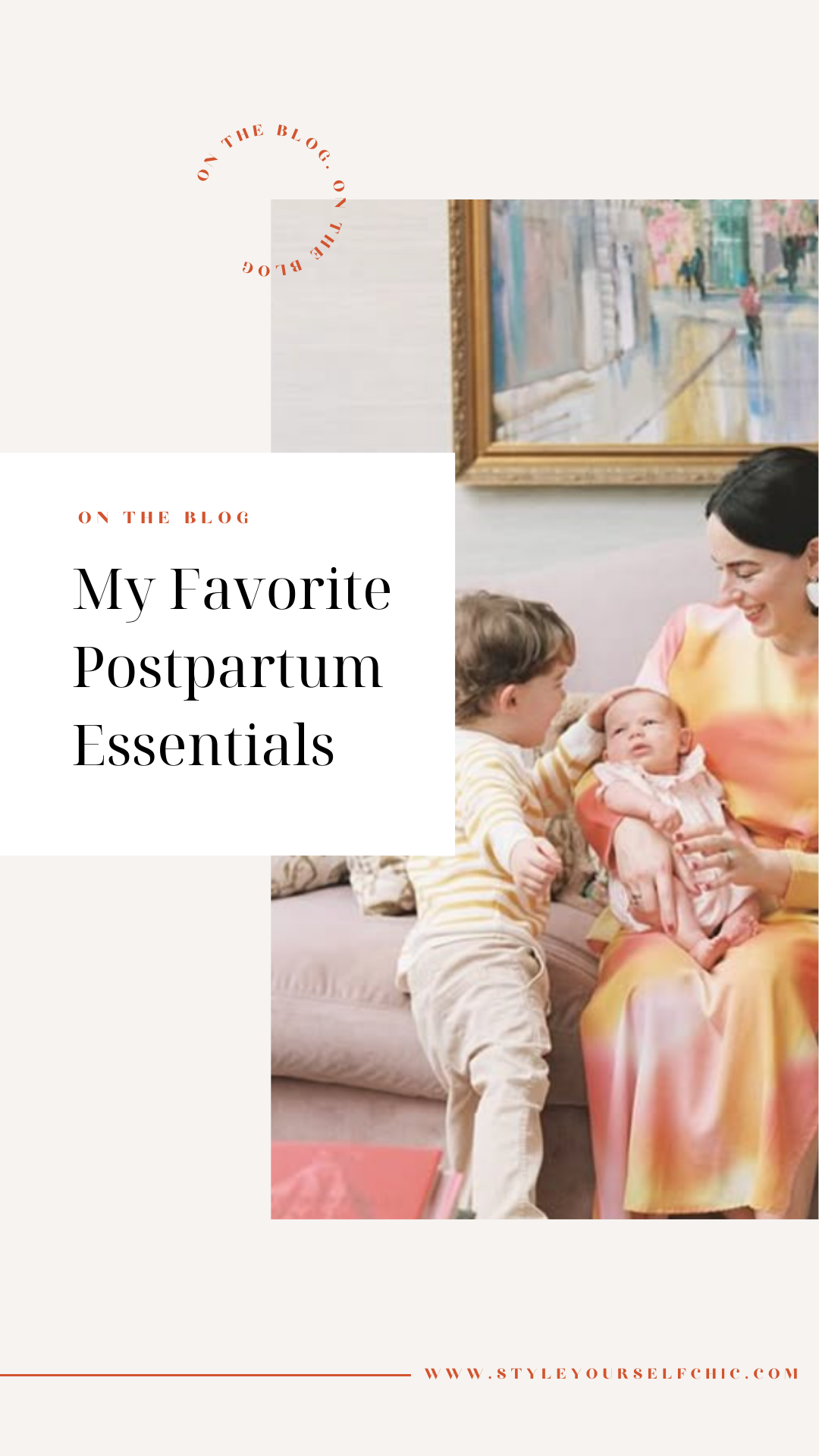 My Favorite Postpartum Essentials